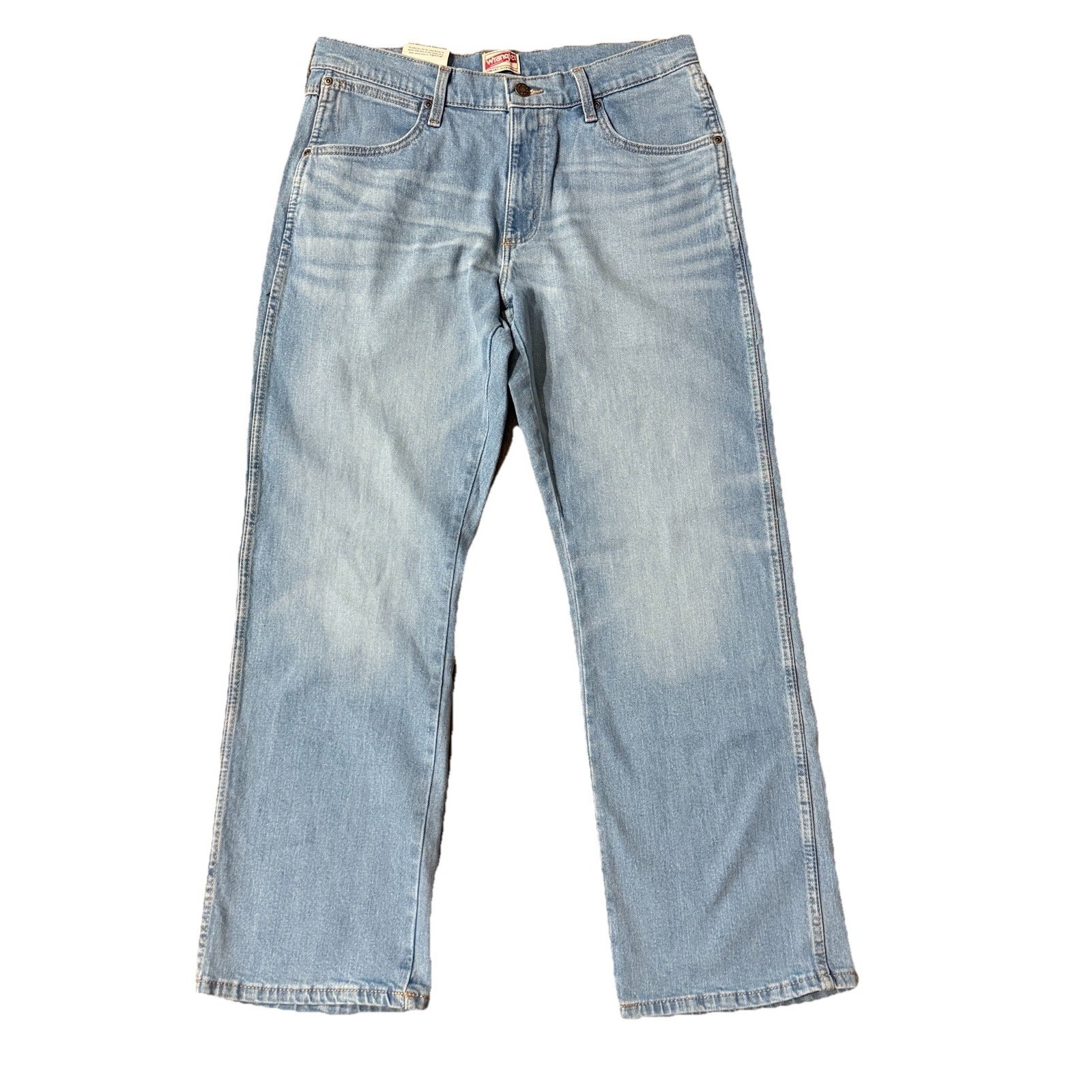 Nwt Wrangler Bootcut Relaxed Jeans Mens Size 32x30 Relaxed Fit WorkCasual Denim